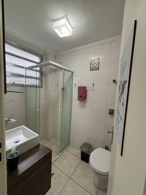 Lindo Apto Pe Na Areia Santos  Ngoại thất bức ảnh